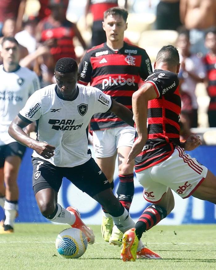 Botafogo leva a melhor no clássico com o Flamengo 2x0