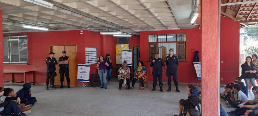 Escolas da rede participam da Semana Internacional da Justiça Restaurativa   