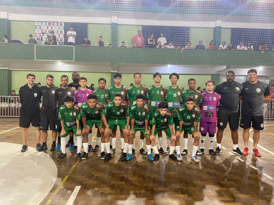 Palmeira FC e Carangola FC ficam no empate no primeiro jogo da final do Campeonato Municipal de Futsal Sub-15